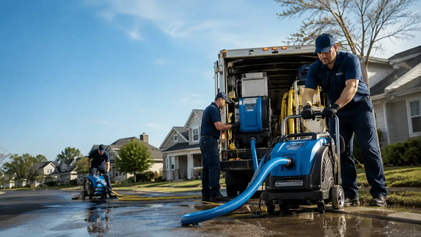 Flood Damage Cleanup in New Concord, OH